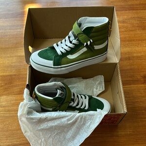 Vans Green High-Top Sneakers